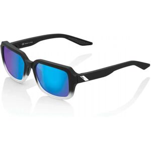 100percent Rideley Sunglasses Soft Tact Fade Black Soft Tact Fade Black Blue Mirror/CAT3 unisex 100percent Rideley Sunglasses Soft Tact Fade Black Soft Tact Fade Black Blue Mirror/CAT3 unisex