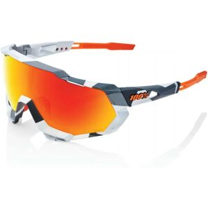 100% Speedtrap - soft tact grey camo/HIPER red multilayer mirror 100% Speedtrap - soft tact grey camo/HIPER red multilayer mirror