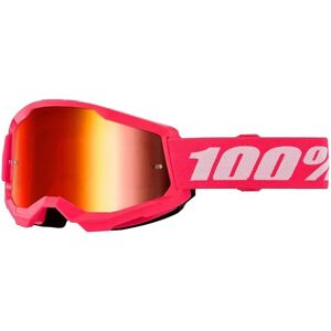 100percent Strata 2 Sunglasses Pink Mirror Red Lens/CAT3 unisex 100percent Strata 2 Sunglasses Pink Mirror Red Lens/CAT3 unisex