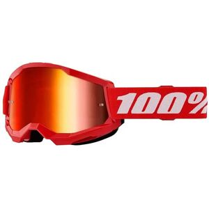 100percent Strata 2 Sunglasses Red Mirror Red Lens/CAT3 unisex 100percent Strata 2 Sunglasses Red Mirror Red Lens/CAT3 unisex