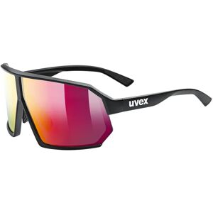 uvex sportstyle 237 - black mat/mirror red uvex sportstyle 237 - black mat/mirror red