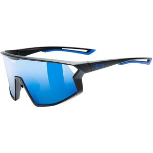 Uvex Skyryse Sunglasses Black Matt Mirror Blue/CAT3 unisex Uvex Skyryse Sunglasses Black Matt Mirror Blue/CAT3 unisex