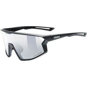 Uvex Skyryse Variomatic Photochromic Sunglasses Black Matt Variomatic Lite Mirror Silver/CAT1-3 unisex Uvex Skyryse Variomatic Photochromic Sunglasses Black Matt Variomatic Lite Mirror Silver/CAT1-3 unisex