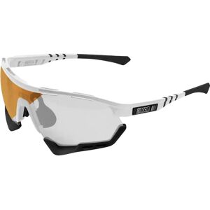 Scicon Aerotech Xl Photochromic Sunglasses Gloss White / Bronze Bronze Mirror/CAT 1-3 unisex Scicon Aerotech Xl Photochromic Sunglasses Gloss White / Bronze Bronze Mirror/CAT 1-3 unisex