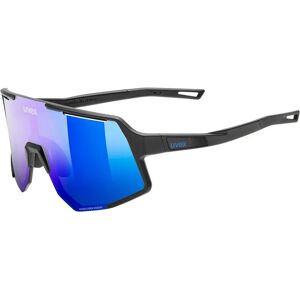 Uvex Sequenze Cv Sunglasses Black Matt Colorvision Mirror Blue/CAT2 unisex Uvex Sequenze Cv Sunglasses Black Matt Colorvision Mirror Blue/CAT2 unisex
