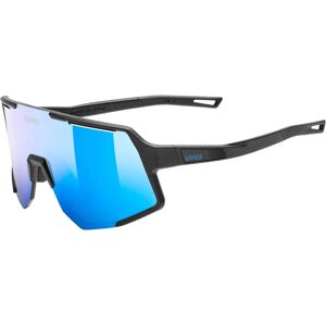 Uvex Sequenze Sunglasses Black Matt 02 Supravision Mirror Blue/CAT2 unisex Uvex Sequenze Sunglasses Black Matt 02 Supravision Mirror Blue/CAT2 unisex