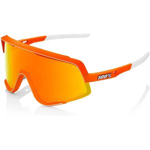 100percent Glendale Sunglasses Neon Orange Hiper Blue Multilayer Mirror/CAT3 unisex 100percent Glendale Sunglasses Neon Orange Hiper Blue Multilayer Mirror/CAT3 unisex
