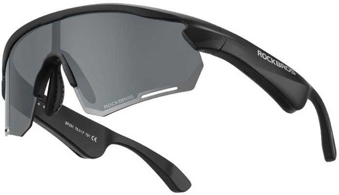 Rockbros Sp251 Polarized Sunglasses Black Orange/CAT1-3 unisex