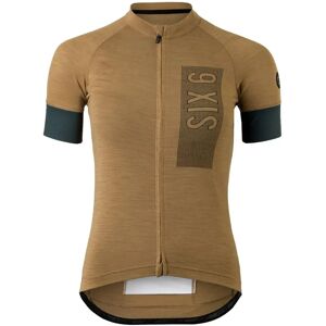 Agu Solid Merino Ii Six6 Short Sleeve Jersey Brown S Women Agu Solid Merino Ii Six6 Short Sleeve Jersey Brown S Women