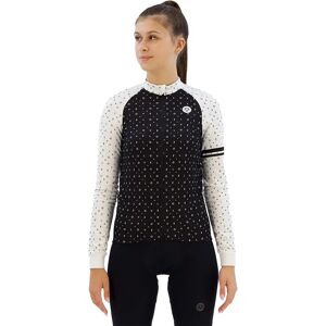 Agu Velo Love Essential Long Sleeve Jersey Black / White S Women Agu Velo Love Essential Long Sleeve Jersey Black / White S Women