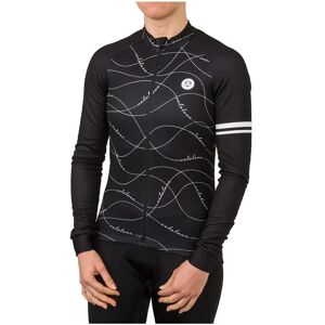 Agu Velo Wave Essential Long Sleeve Jersey Black M Women Agu Velo Wave Essential Long Sleeve Jersey Black M Women