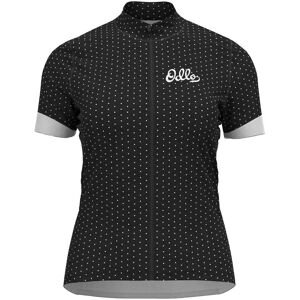 Odlo Essential Short Sleeve Jersey Black / White S Women Odlo Essential Short Sleeve Jersey Black / White S Women