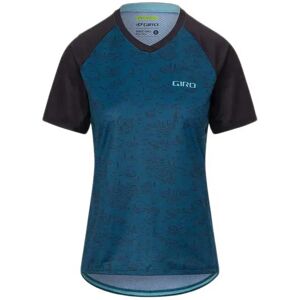 Giro Roust Short Sleeve Jersey Harbor Blue M Women Giro Roust Short Sleeve Jersey Harbor Blue M Women
