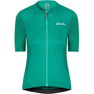 Spiuk Anatomic Short Sleeve Jersey Green M Women Spiuk Anatomic Short Sleeve Jersey Green M Women