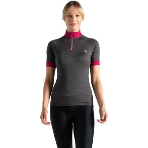 Dare2b Pedal Through It Ii Short Sleeve Jersey Black Marl 10 Women Dare2b Pedal Through It Ii Short Sleeve Jersey Black Marl 10 Women