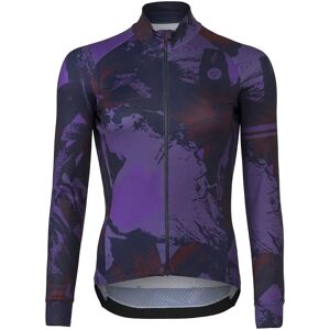 Agu Flower Performance Long Sleeve Jersey Purple Rain XS Women Agu Flower Performance Long Sleeve Jersey Purple Rain XS Women