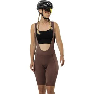 Jack Wolfskin Morobbia Bib Shorts - Dark Rust - XS - Cycling Shorts Jack Wolfskin Morobbia Bib Shorts - Dark Rust - XS - Cycling Shorts