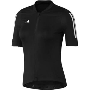 Adidas Tempo 3 Stripes Short Sleeve Jersey Black S Women Adidas Tempo 3 Stripes Short Sleeve Jersey Black S Women