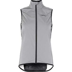 Craft Adv Essence Lumen Wind Gilet Silver Reflective / Black M Women Craft Adv Essence Lumen Wind Gilet Silver Reflective / Black M Women