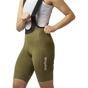 Gripgrab Pacr Bib Shorts Olive Green XL Women Gripgrab Pacr Bib Shorts Olive Green XL Women