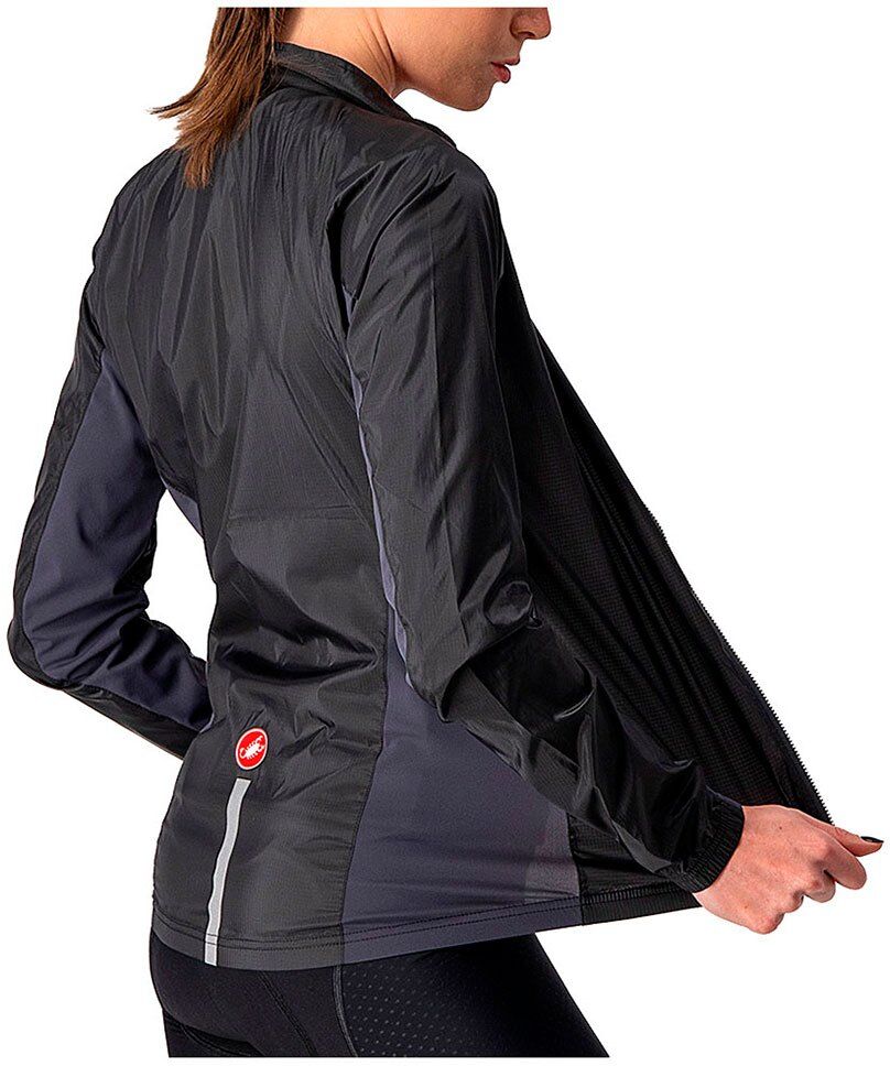 Castelli Squadra Stretch Jacket Light Black / Dark Grey S Women