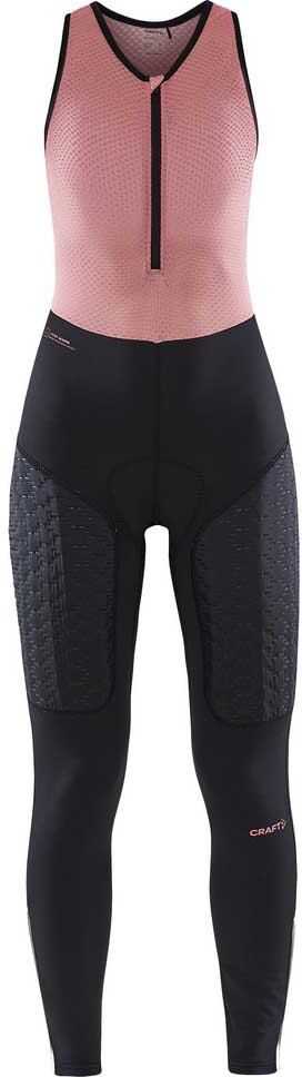 Craft Adv Bike Subz Bib Tights Black / Coral S Women