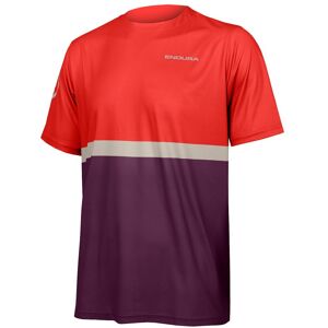 Endura Singletrack Core Ii Short Sleeve Enduro Jersey Aubergine M Men