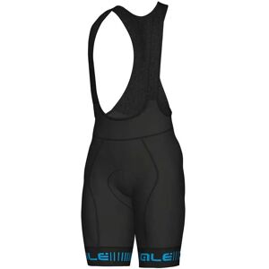 Ale Strada Bib Shorts Black / Cyan S Men Ale Strada Bib Shorts Black / Cyan S Men