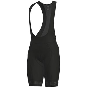 Ale Strada Bib Shorts Black / Charcoal Grey 3XL Men Ale Strada Bib Shorts Black / Charcoal Grey 3XL Men