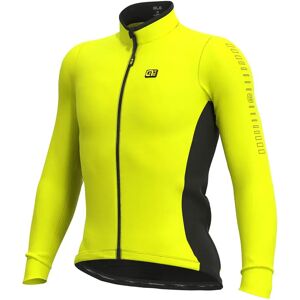Ale Solid Fondo Long Sleeve Jersey Fluo Yellow XS Men Ale Solid Fondo Long Sleeve Jersey Fluo Yellow XS Men