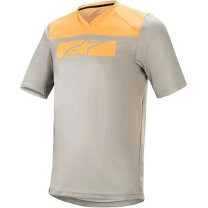 Alpinestars Bicycle Drop 4.0 Short Sleeve Enduro Jersey Green / Steel / Tangerine M Men Alpinestars Bicycle Drop 4.0 Short Sleeve Enduro Jersey Green / Steel / Tangerine M Men