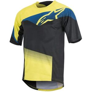 Alpinestars Bicycle Mesa Short Sleeve Enduro Jersey Yellow / Blue S Men Alpinestars Bicycle Mesa Short Sleeve Enduro Jersey Yellow / Blue S Men