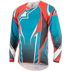 Alpinestars Bicycle A-line 2 Long Sleeve Enduro Jersey Blue / Orange M Men Alpinestars Bicycle A-line 2 Long Sleeve Enduro Jersey Blue / Orange M Men