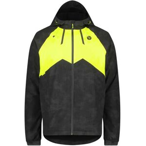 Agu Winter Rain Commuter Jacket Hi-Vis Black / Neon Yellow 2XL Men Agu Winter Rain Commuter Jacket Hi-Vis Black / Neon Yellow 2XL Men