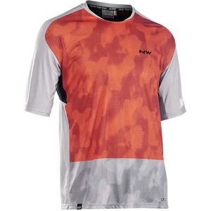 Northwave Edge Short Sleeve Enduro Jersey Grey / Orange S Men Northwave Edge Short Sleeve Enduro Jersey Grey / Orange S Men