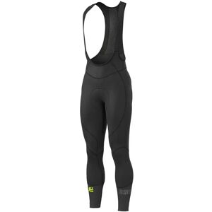 Ale Clima Warm Bib Tights Black / Fluor Yellow 2XL Men Ale Clima Warm Bib Tights Black / Fluor Yellow 2XL Men