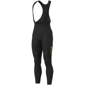 Alé PRR Road Black Yellow Fluor Bib Tights - Cycling Bib Tights Alé PRR Road Black Yellow Fluor Bib Tights - Cycling Bib Tights