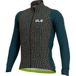Ale Green Bolt Long Sleeve Jersey Grey / Fluor Orange S Men Ale Green Bolt Long Sleeve Jersey Grey / Fluor Orange S Men