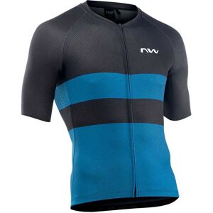Northwave Blade Air Short Sleeve Jersey Black / Blue L Men Northwave Blade Air Short Sleeve Jersey Black / Blue L Men