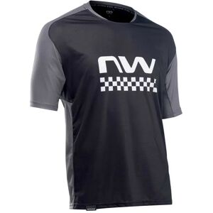 Northwave Edge Short Sleeve Jersey Black / Dark Grey L Men Northwave Edge Short Sleeve Jersey Black / Dark Grey L Men