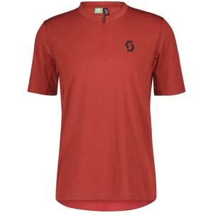 Scott Trail Flow Dri Short Sleeve Jersey Tuscan Red S Men Scott Trail Flow Dri Short Sleeve Jersey Tuscan Red S Men