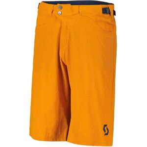 Scott Trail Flow Shorts With Chamois Copper Orange XS Men Scott Trail Flow Shorts With Chamois Copper Orange XS Men