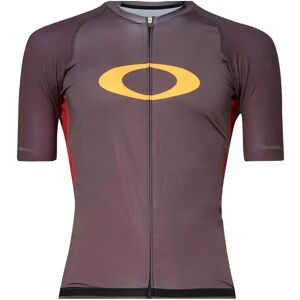Oakley Apparel Icon 2.0 Short Sleeve Jersey Forged Iron XS Men Oakley Apparel Icon 2.0 Short Sleeve Jersey Forged Iron XS Men