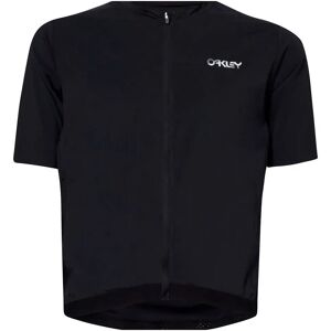 Oakley Apparel Point To Point Short Sleeve Jersey Blackout XS Men Oakley Apparel Point To Point Short Sleeve Jersey Blackout XS Men