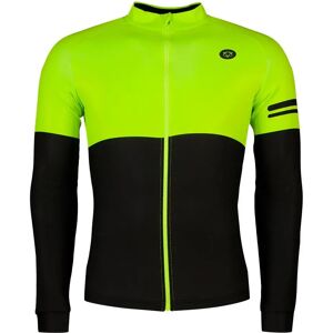 Agu Duo Essential Long Sleeve Jersey Black Yellow 2XL Men Agu Duo Essential Long Sleeve Jersey Black Yellow 2XL Men