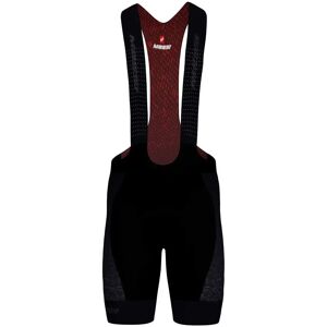 Massi Pro Team Bib Shorts Black / Red L Men Massi Pro Team Bib Shorts Black / Red L Men