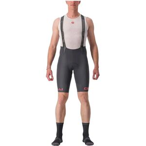 Castelli Free Aero Rc Classic Bib Shorts Dark Grey / Hibiscus S Men Castelli Free Aero Rc Classic Bib Shorts Dark Grey / Hibiscus S Men