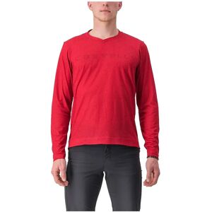 Castelli Trail Tech 2 Long Sleeve T-shirt Dark Red 3XL Men Castelli Trail Tech 2 Long Sleeve T-shirt Dark Red 3XL Men