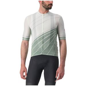 Castelli Speed Strada Short Sleeve Jersey Ivory / Defender Green L Men Castelli Speed Strada Short Sleeve Jersey Ivory / Defender Green L Men