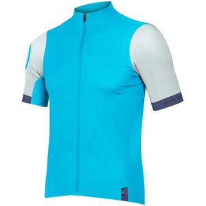 Endura FS260 Relaxed Fit HiViz Blue Cycling Jersey - Short Sleeve Endura FS260 Relaxed Fit HiViz Blue Cycling Jersey - Short Sleeve